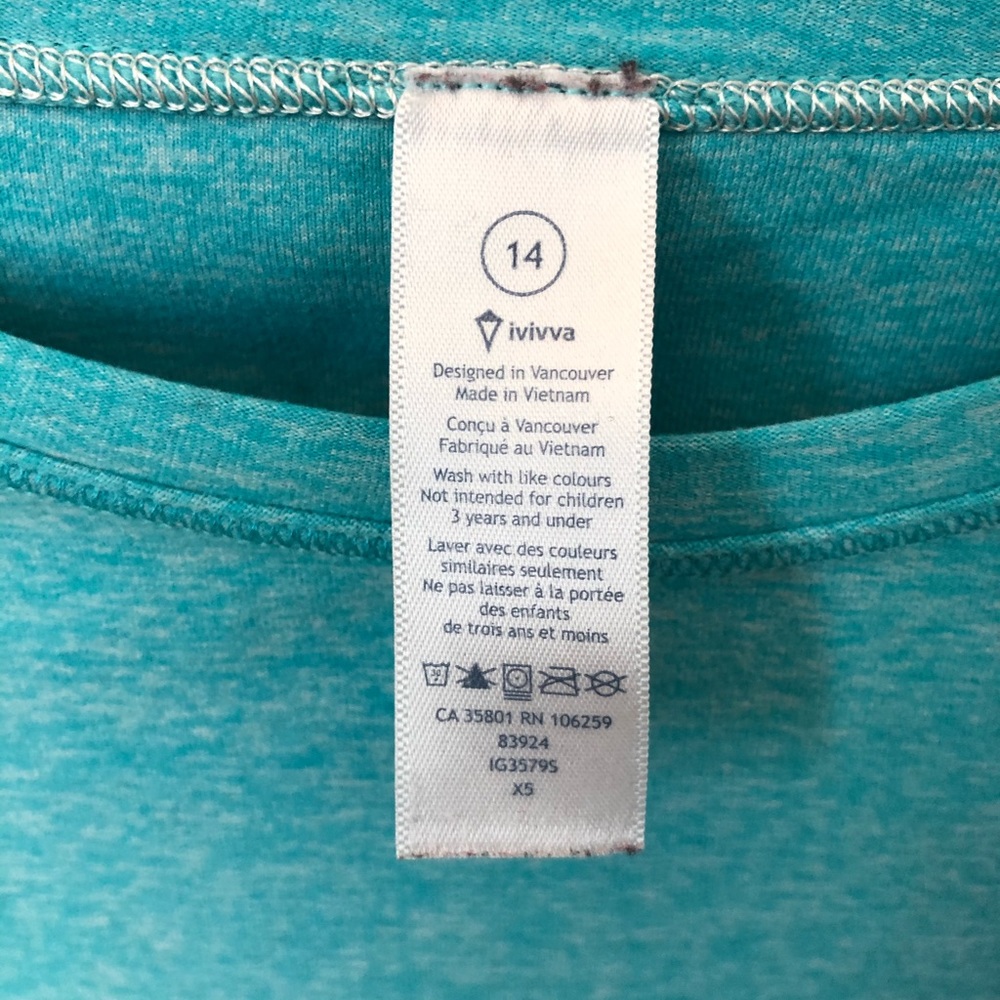 Ivivva Lululemon Long-sleeve Shirt - Picture 3 of 4